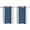 Lake Blue Gray, variant on Lake Blue Stripes Kitchen Curtains Small Short 39 Inch Length, Minimalist Abstract Vertical Lines Grommet Top Bedroom Living Room Curtains, Light Filtering Cafe Curtain Drapes 2 Panels Set 55''x39''
