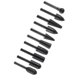 thumbnail image 5 of Juego de rotativas de acero 10x, juego de brocas de vástago de , brocas de perforación de grabado, broca de escofina de cabezal Baoblaze Fresa rotativa, 5 of 7