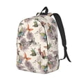 thumbnail image 2 of Daiia Flying Butterflies-1 Vintage Canvas Backpack for Men and Women ,Hiking Backpack,Travel Laptop Bag for School,Large Capacity Backpack, 2 of 8