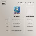 thumbnail image 6 of Whimsical Turtle Canvas Coastal Wall Art by Art Remedy, Gallery Wrapped, 24" x 30", 6 of 7