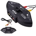 thumbnail image 2 of RCA Switch Splitter Selector Box with 3-Input and 1-Output Audio and Video 3 to 1 RCA Composite AV Cable for STB TV DVD Player, 2 of 9