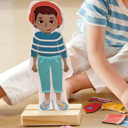 Hape - Hape: Dress-Up Magnetic Puzzle - 68pcs, Age 3+