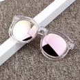 thumbnail image 1 of Faithtur Lunettes de Soleil d'Été pour Petits Enfants, Monture en Résine Ronde, Pliables, Anti-UV, Mode Sauvage, 1 of 1