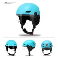 thumbnail image 2 of Casco de ciclismo para bicicleta, casco de bicicleta MTB a prueba de golpes, PC EPS para deportes de nieve al aire libre, 2 of 6