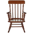 thumbnail image 2 of DOBA Kids Toy 29837027 Deluxe Child's Spindle Rocking Chair (Cherry), 2 of 5