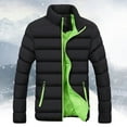 thumbnail image 4 of Men Winter Warm Down Full Zip Puffer Quilted Insulated Warm, 4 of 6