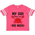 thumbnail image 3 of Inktastic My Gigi Loves Me Grandkids Boys or Girls Toddler T-Shirt, 3 of 5
