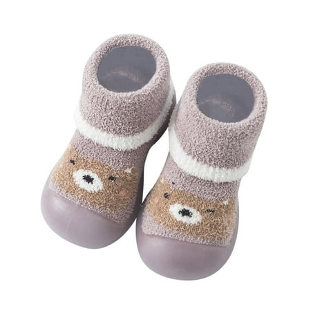 

Boys Size 10 Shoes Toddler Denim Shoes Toddler Kids Baby Boys Girls Shoes First Walkers Thickened Warm Cute Cartoon Socks Shoes Antislip Shoes Prewalker Sneaker Led Light up Shoe Girl