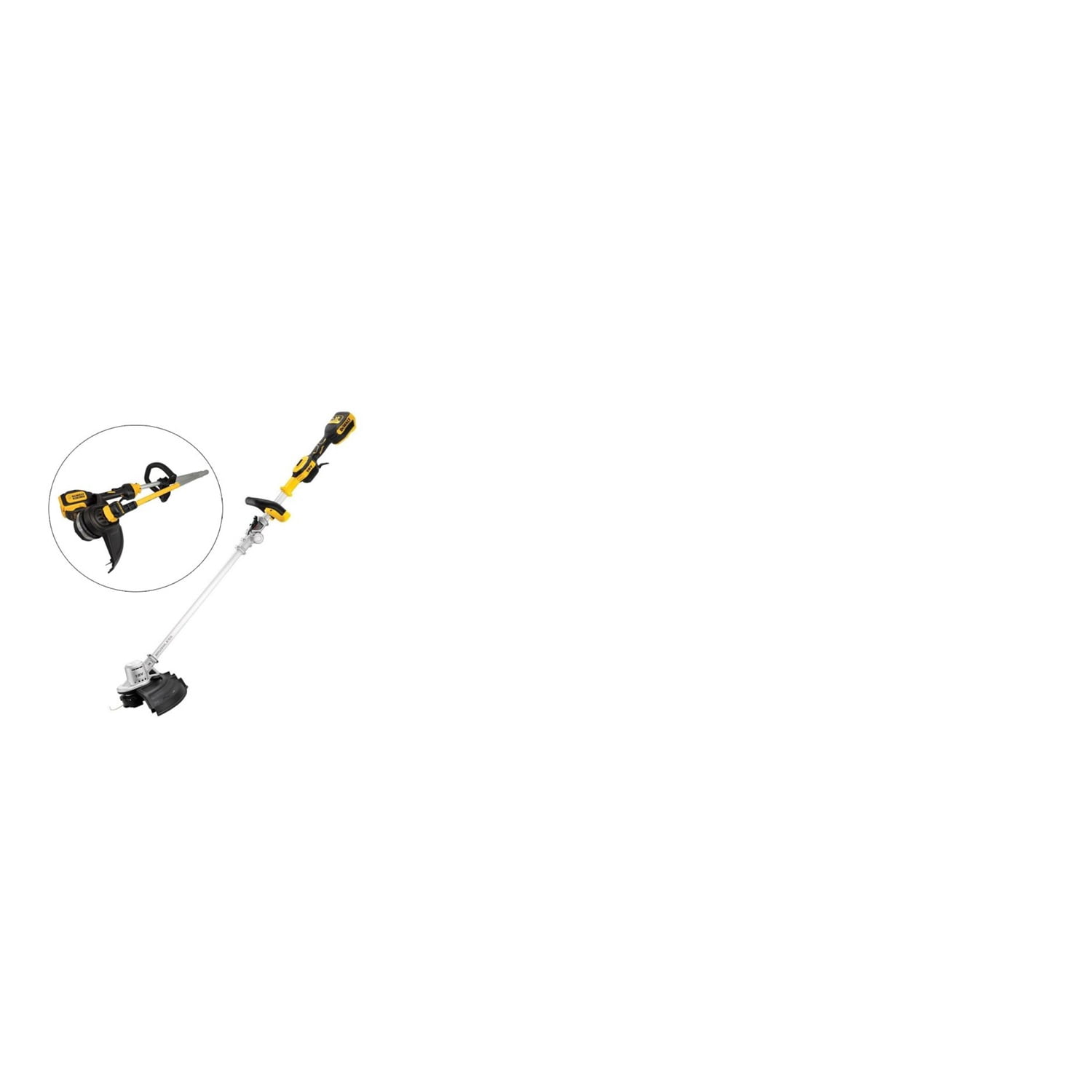 DeWalt 20V MAX 13 in. 20 V Battery Blower With Trimmer Kit Battery With Charger