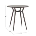 thumbnail image 3 of Table à manger industriel Clara, de LumiSource, 3 of 9