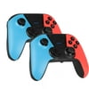 Wireless Switch Pro Controller, EEEkit 1/2 Pack Gamepad Pro Controller with Double Vibration & Turbo Function, Remote Control Compatible for NS Switch Console/NS Switch Lite 2019 Console (Blue + Red)
