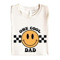 thumbnail image 4 of One Cool Dad 1st Birthday Matching Family Shirts - Each Saying Sold Individually Natural Shirt Adult Small, 4 of 5