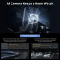 thumbnail image 3 of Creality Official K1 AI Camera, HD Quality, AI Detection, Time-Lapse Filming, Real-time Viewing, Easy Install, Keen Watch to Reduce Waste of Filaments, K1/K1 MAX 3D Printer Accessory, Black, 3 of 8