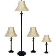 Better Homes & Gardens Traditional 4Piece Table and Floor Lamp Set