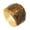 Gold Brown Stone, variant on Women's Stainless Steel Crystal Glass Gemstone Chunky Cocktail Ring