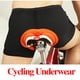 thumbnail image 4 of Hombres Bicicleta Ciclismo Bicicleta Ropa interior corta Pantalones Gel 3D Acolchado Coolmax XL2pcs Likrtyny paseo en bicicleta, 4 of 6