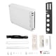 thumbnail image 1 of For Wii Full Case Cover Housing Shell with Buttons for NS-Wii B, 1 of 5