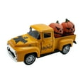 thumbnail image 2 of Camión de Halloween, coche de juguete, adorno de regalo, centro de mesa de Halloween Naranja, 2 of 9