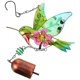 thumbnail image 2 of Colgante de colibrí para balcón, carillón de viento colgante, carillón de viento decorativo, decoración para balcón, 2 of 2