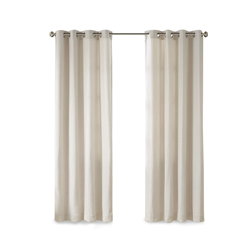 MAYEERTY 1 Pc Solid Piece Dyed Curtain Panel - Grommet Top