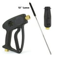 thumbnail image 1 of Interstate Pneumatics PW73K1213 Pressure Washer Trigger / Spray Gun, 12" Lance with Molded Grip & 1/4" FNPT Variable Nozzle Kit, 1 of 1