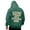 Dark Green, variant on Lincoa Mens Fall Hoodie Pullover Long Sleeve with Print Design for Daily Wear Mens Clothing,Light Gray,XL
