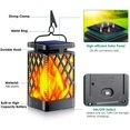 thumbnail image 4 of Farol Solar TomCare para Exteriores Impermeable con Efecto Llama Parpadeante, Paquete de 2, 4 of 7