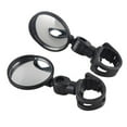 thumbnail image 2 of 1/2Pc Bike Mirror Rotaty Round Road Handlebar Bicycle Rear View Glass 2Pc, 2 of 9