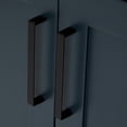 thumbnail image 4 of Ariel Hepburn 43 In. Oval Sink Vanity With 0.75 In. Carrara White Countertop In Midnight Blue, 4 of 10