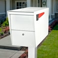 thumbnail image 6 of Mail Boss Package Master Locking Security Mailbox, Alpine white, 6 of 11