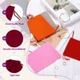 thumbnail image 3 of Uxcell 30 Pcs Velvet Drawstring Bags, 9 x 7 Inch Large Velvet Cloth Jewelry Gift Pouches with Drawstring, Favor Candy Bag Dust Bag for Wedding Birthday Party Christmas, Wine Red, 3 of 6