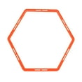 thumbnail image 4 of jinwen 60cm Hex Agility Rings Speed Hurdles Training Ladder Home Gym Soccer Trainer for, 4 of 9