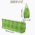 thumbnail image 6 of Unique Bargains Pencil Pen Case Portable Stationery Bag Green, 6 of 6