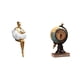 thumbnail image 1 of Figura artística, estatua, escultura abstracta, figura de globo terráqueo, reloj de mesa, coleccionable de resina, ideal para decoración del hogar y l, 1 of 8