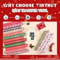 thumbnail image 3 of Vinilo de transferencia de calor Tintnut Christmas HTV 16 hojas de 30 x 25 cm, 3 of 7