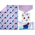 thumbnail image 2 of Disney Frozen 4-Piece Unleash the Magic Toddler Bedding Set, Toddler Bed, Purple, 2 of 8