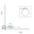 thumbnail image 2 of ANGARA Natural Solitaire Aquamarine Heart Ring with Diamond Accents in 14K White Gold for Women (Size-6mm) | March Birthstone, Birthday, Anniversary, Jewelry Gift for Women | Natural Aquamarine Ring, 2 of 6