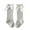 Grey, variant on Wxirdiow Little Girls Socks Baby Girls Knee High Socks Soft Cotton Long Tube Ruffle Socks for Preemie Infant Newborn Toddler Black Size,3-5 Years