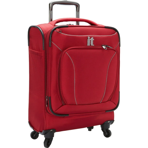IT Luggage MegaLite Premium 22 Inch Carry On (Red)