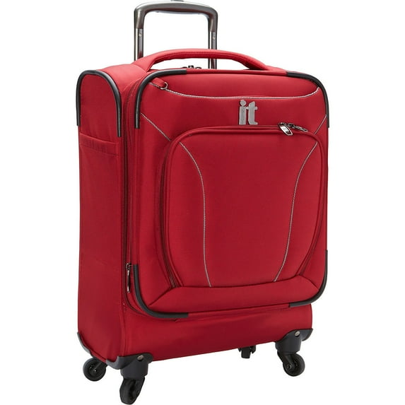 IT Luggage Mega-Lite Premium 22 Inch Carry On (Red)