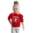 thumbnail image 4 of BOOMNY Christmas Toddler Girls Sweatshirs Long Sleeve Sweatshirt For Girls Xmas Deer Print Soft Fall Winter Pullover Tops, 4 of 5