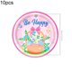thumbnail image 3 of Set de suministros para fiesta de Pascua | Platos, vasos y servilletas de papel con temática de conejito y huevo | 10 platos, 10 vasos, 20 servilletas | Vajilla desechable para niños, decoraciones y, 3 of 6