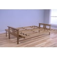 thumbnail image 2 of Kodiak Furniture Monterey Queen Solid Wood Futon Frame in Butternut/Brown, 2 of 2