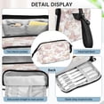 thumbnail image 4 of Nylon Fish Mouth Pencil Case with Large Capacity Zipper Pencil Pouch Delicate Butterflies and Flowers Pencil Bag Organizers, 4 of 7