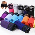 thumbnail image 1 of JACK CLAUDE 3/5/10pcs Men Underwear Solid Sexy Lingerie Boxer Briefs Underpants Wholesale Lots Majtki Meskie BoxerShorts Panties Gong Bohan LED, 1 of 1