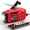 Red, variant on Emergency Weather Radio 7400mwh Hand Crank With Lcd Display Support Alert Usb/solar/hand 1w Flashlight & Sos Alarm For Outdoor Home