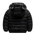 thumbnail image 4 of WIBACKER 2T 3T 4T 5T Winter Coat for Toddler Kid Baby Boy Girl Light Puffer Bear Hooded Down Jacket, 4 of 7