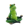 thumbnail image 1 of AMERTEER Green Frog Statue Yoga Frog Garden Decor Statues, 1 of 15