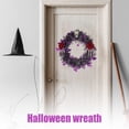 thumbnail image 1 of HomeNest Halloween Wreath Gothic Wreath Skeleton Hand Design Roses Great For Holiday Parties Front Doors Wall Displays Halloween, 1 of 2