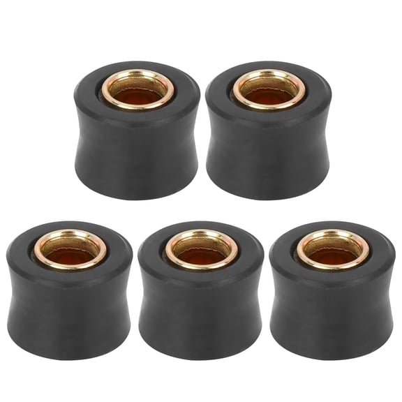 5pcs Motorcycle 10mm Rear Shock Absorber Cushion Rubber Ring Shock Absorber Bushing